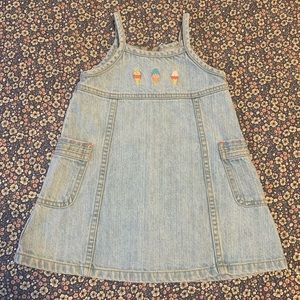 ✨RARE✨ Oshkosh B’gosh vintage denim dress 2T